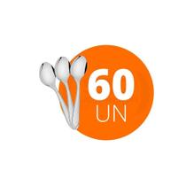 60 Colheres De Chá Laguna Em Aço Inox Ccitop - Tramontina