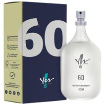 60 Colônia Desodorante, 85ml - Yes! Cosmetics