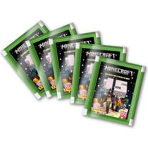 60 Figurinhas Minecraft Mundo Games 15 Anos Original Panini