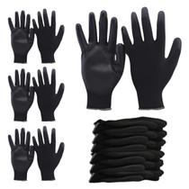 60 Luvas Multi Tato Preta Segurança Mecânico Eletricista