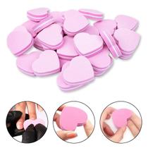 60 Mini Lixa Polidora Unhas Buffer Coração Gramatura 100/180 Descartável Coraçãozinho 60 Mini Lixa Polidora Unhas Buffer Coração Gramatura 100/180 Descartável Coraçãozinho