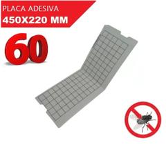 60 Pçs - Refil Adesivo 450x220 mm Armadilha Pega Mosca 60 Pçs - Refil Adesivo 450x220 mm Armadilha Pega Mosca