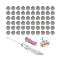 60 Peças De Fixadores Para Teto De Carro, Fivelas De Reparação Em Flanela Para Tecido De Teto Que 60 Peças De Fixadores Para Teto De Carro, Fivelas De Reparação Em Flanela Para Tecido De Teto Que