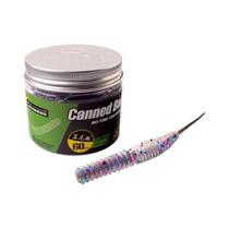 60 Peças De Isca De Pesca Mini Soft Worm Shrimp Jerkbait De 1,2g E 6cm Para Bass, Ocean Rock E