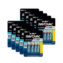 60 Pilhas Alcalina AA Pequena - RAYOVAC 60 Pilhas Alcalina AA Pequena - RAYOVAC