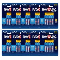 60 Pilhas Alcalina Rayovac AAA - 10 Cartelas 60 Pilhas Alcalina Rayovac AAA - 10 Cartelas