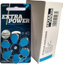 60 Pilhas Baterias Aparelho Auditivo Modelo 675 - Extrapower
