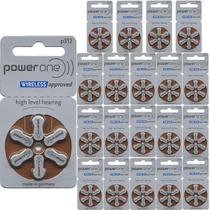 60 Pilhas Baterias P312 Pr41 Aparelho Auditivo - Power One