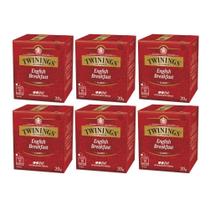 60 Sachês, Chá Twinings, English Breakfast