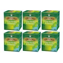 60 Sachês, Chá Twinings, Verde e Hortelã