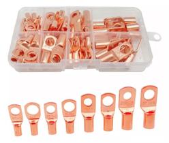 60 Un Terminal De Compressão De Cobre Para Fios De 6 A 25mm 60 Un Terminal De Compressão De Cobre Para Fios De 6 A 25mm