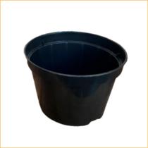 60 Vaso Pote 11 para Violetas e cactos Cor Preta