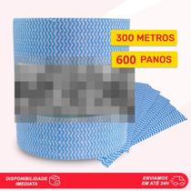 600 Panos Rolo Perfex Perflex Multiuso Limpeza 28x40 240 MTS Azul,Branco,Verde e Laranja.