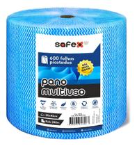 600 Panos Wiper Safex Perfex Multiuso Para Limpeza Rolo 240M