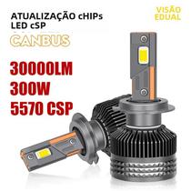 6000K 300W H7 H11 H4 H1 9012 HB3 9005 9006 H8 LED Lâmpadas de farol de carro Canbus Plug-N-Play 2