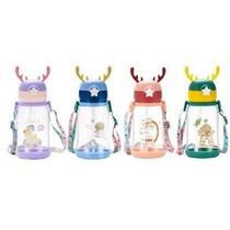 600ml Garrafa De Água Infantil Alce Portátil Criança Garrafinha