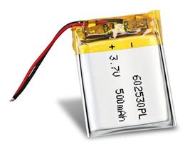 602530 2 Fios 3,7v 6mm X 25mm X 30mm 500mah Bateria. 602530 2 Fios 3,7v 6mm X 25mm X 30mm 500mah Bateria.