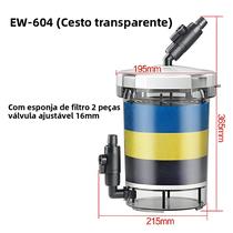 604 Pré-Filtro SUNSUN 4 PCS EW-604 HW-604 Cartucho De Esponja Para Filtro Externo De Aquário - HONGYI