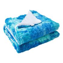 60x50in grossa flanela de cordeiro composto de lã de cordeiro cobertor duplo cobertor de lazer presente