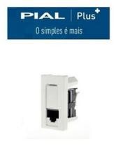 615047bc modulo rj45 cat6 pial plus+ branca legrand