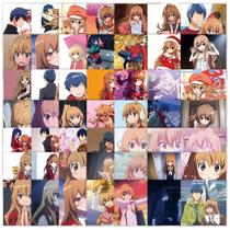 62 unidades/lote de adesivos Tigers Dragons Aisakas Taigas Waterproof 62 unidades/lote de adesivos Tigers Dragons Aisakas Taigas Waterproof