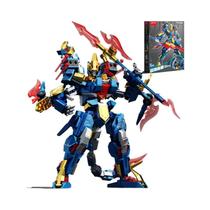 620 Peças SEMBO BLOCK Robô Transformável Animal Mech Modelo Blocos De Montar Brinquedos De Halloween