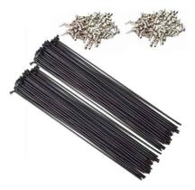 64 Raio Aço Inox Preto RIchman 2.0 290mm com niples 64 Raio Aço Inox Preto RIchman 2.0 290mm com niples