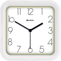 6550- Relógio De Parede Branco Twi Eurora