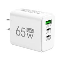 65W GaN Carregamento Rápido USB Tipo C Carregador De Parede Para iPhone 15 Xiaomi Huawei Samsung UE - Perciron