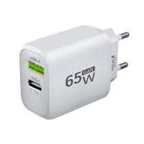 65w Pd Carregador Usb Tipo C Adaptador De Alimentação De Carregamento Rápido Para Iphone 15 Xiaomi