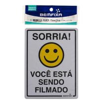 6688 placa sorria v.e.s.filmado 15x20 - bemfixa