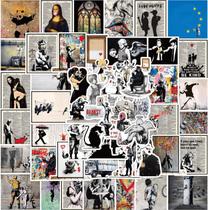 67 Mini Adesivos Banksy Arte Graffiti para Decoração