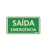 6750 placa saida de emerg fotoluminesc 20x10 - bemfixa