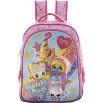 6792 - Mochila Xeryus Tamanho 16 Shopkins Sprinkle Rosa