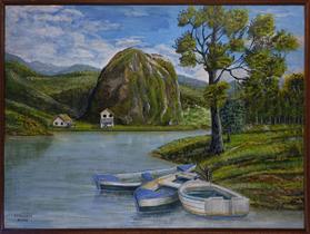 6940 fernando moura pintura óleo sobre tela 6940 fernando moura pintura óleo sobre tela