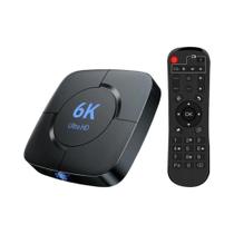 6K Android TV Box HONGTOP H616 Android 10 24G 5G WiFi Bluetooth HD Video Media Player.