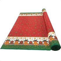 6m Tecido Natalino Decoração Natal Mesa Natal Toalha de Mesa 6m Tecido Natalino Decoração Natal Mesa Natal Toalha de Mesa