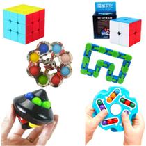 6pcs Criança Adulto C/ Autismo Tdah Brinquedo Alívio Fidget