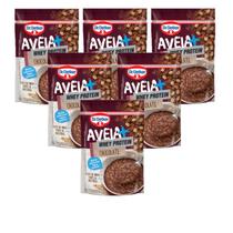 6un Aveia+ Chocolate com Whey Protein 67g - Dr. Oetker