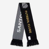 6UN Cachecol Santos FC Lã Inverno Tricô Torcedor Unissex