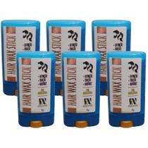 6UN Cera Modeladora Antifrizz 15g Hair Wax Stick Anaconda