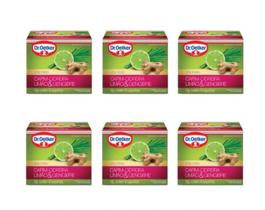 6un Chá de Capim-Cidreira, Limão & Gengibre 10 sachês cada - Dr. Oetker 6un Chá de Capim-Cidreira, Limão & Gengibre 10 sachês cada - Dr. Oetker