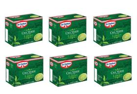 6un Chá Verde com Limão 10 sachês cada - Dr. Oetker - Dr Oetker