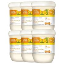 6un creme massagem citrus aurantium e arnica 650g dagua natural