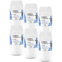 6UN Desodorante Antiperspirante Roll On Suave 50ml Davene