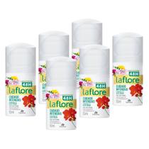 6UN Desodorante La Flore Roll On Flor de Fresia 50ml Davene