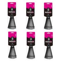 6un Escova Desembaraçadora Polvo Para Cabelos Cacheados - Bellesa 6un Escova Desembaraçadora Polvo Para Cabelos Cacheados - Bellesa