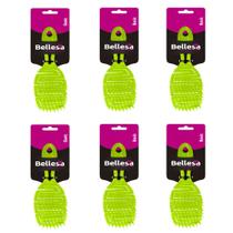 6un Escova Desembarcadora de Cabelos Flex Hexa - Bellesa