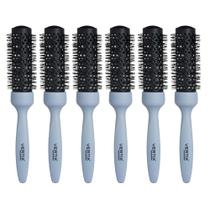 6UN Escova Profissional Carbono Pro 33MM Vertix 6UN Escova Profissional Carbono Pro 33MM Vertix