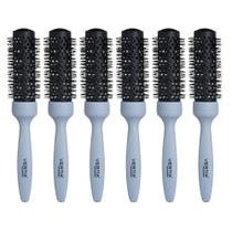 6UN Escova Profissional Carbono Pro 33MM Vertix 6UN Escova Profissional Carbono Pro 33MM Vertix